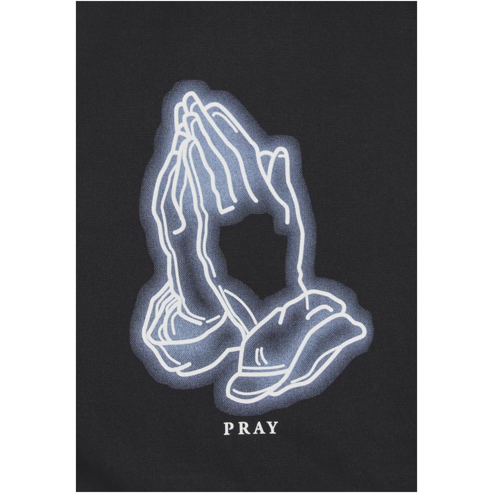 Mister Tee - Pray Glow Oversize Canvas Tote bag - Black